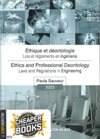 Ethics and Professional Deontology 2023 Sauveur 9782897308308