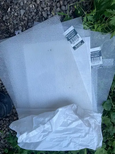 Nice group of Needlepoint Plastic and Layout Plans, View more