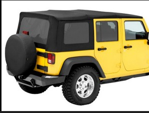 Good Condition Soft top for 4 door Jeep Wrangler JK unlimited. Came off my 2018 Jeep Wrangler Sahara...