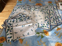 napperons et serviettes de table