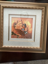 Framed fairy pictures