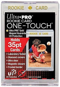 Ultra Pro .... ROOKIE CARD 1 Touchs ... 35 point ... box of 25
