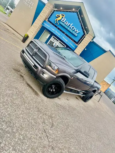 2015 ram 2500 MEGAGAB 6.7 Cummins limited. -deleted & tuned—trans tune as well. -afe cold air intake...