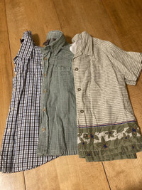 Boys Shirts Sizes 5, 5/6, 6