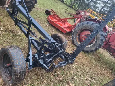 Sickle mower and brush hog available both 5 ft cut both ready to cut