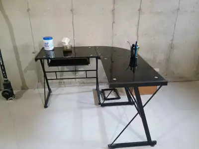 Glass Computer table, View more