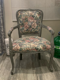 Vintage Tapestry Arm Chair