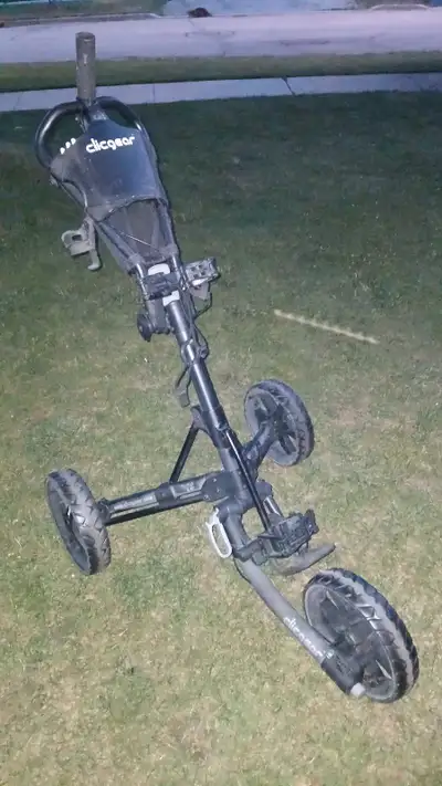 CLICGEAR 2.0 Golf Cart, GENTLY USED, View more