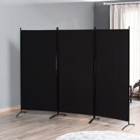 3-Panel Folding Screen Room Divider Privacy Separator Partition