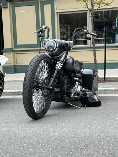 Harley Davidson Bagger Stretched bags 30” Front wheel