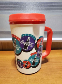 Coca-Cola Mugs And Travel Mugs. Water Bottle. Plastic. Coke.