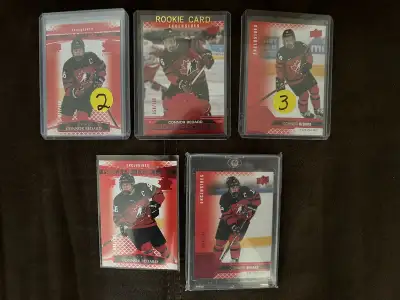 8 X Connor Bedard, Exclusives, 13-100, 2022 Canada. $975 Each., View more