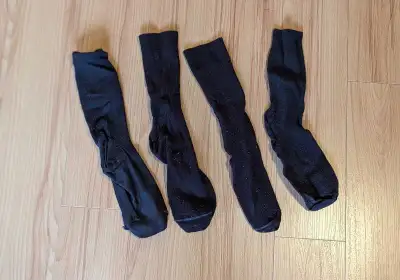 Two Pairs of Brown Socks - One Size , View more