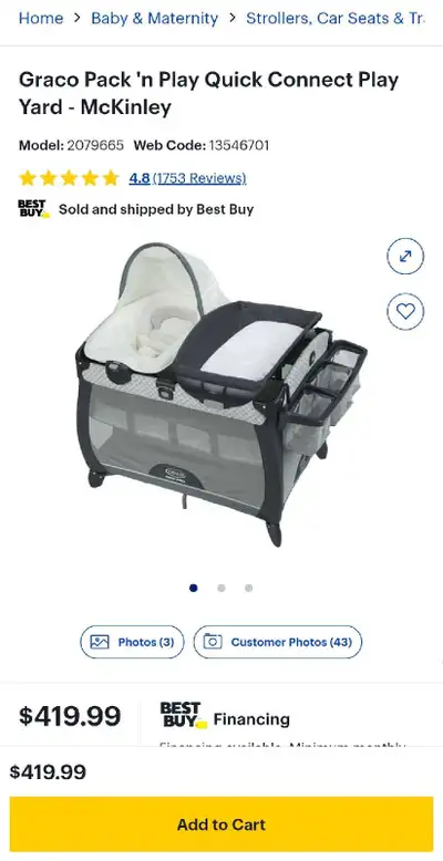 Graco Pack 'n Play 4 in 1, View more