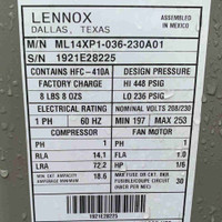 Lennox ML14XP1 Heat Pump
