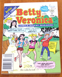 Betty and Veronica Comic Digest Magazine No. 39 1989