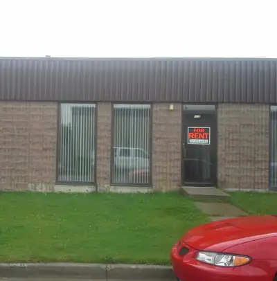Edson AB Commercial Space. Front reception areas and 4 offices/rooms in front. Lunch room, laundry r...