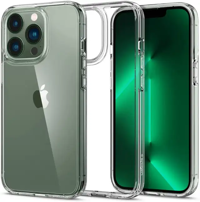 Spigen Ultra Hybrid - Designed for iPhone 13 Pro in Cell Phone Accessories in Burnaby/New Westminster - Image 2