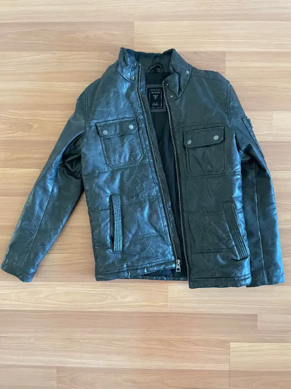 Guess Leather Jacket in Men's in Edmonton - Image 5