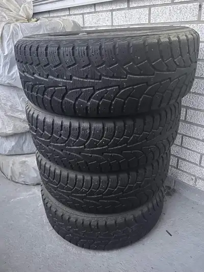 Rusted rims but tire tread in very decent condition. Size: 205/55R16 DOT: 34/17 Major intersection:...