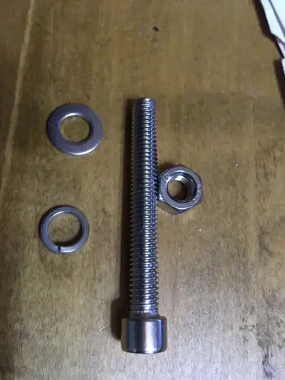 M8x60mm stainless steel bolts and nuts, View more