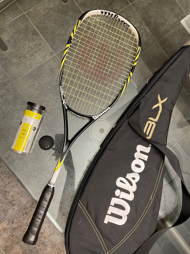 Wilson Pro BLX Squash Racket in Tennis & Racquet in Mississauga / Peel Region