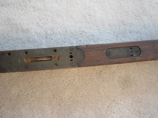 Antique Stanley Rule & Level Co. No.3 Wood and Brass Level in Hand Tools in Burnaby/New Westminster - Image 3