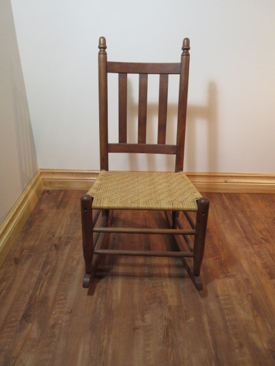Heritage Canadiana rocking side chair, View more