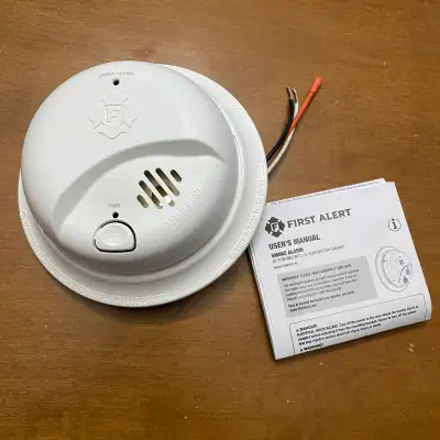 New First Alert Wired Smoke Alarm, View more