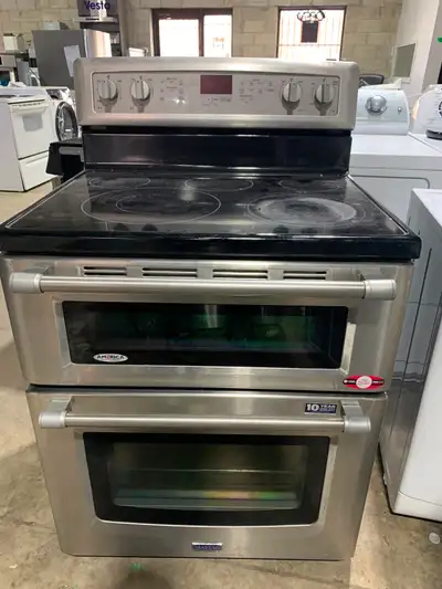 Maytag Stovewith Double Oven sale!!!, View more