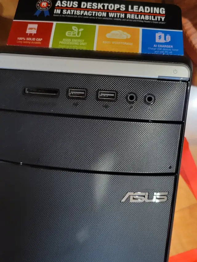 ASUS Desktop PC M11AD-US006S Intel Core i3 4130T (2.90GHz) 4GB D in Desktop Computers in Mississauga / Peel Region - Image 2