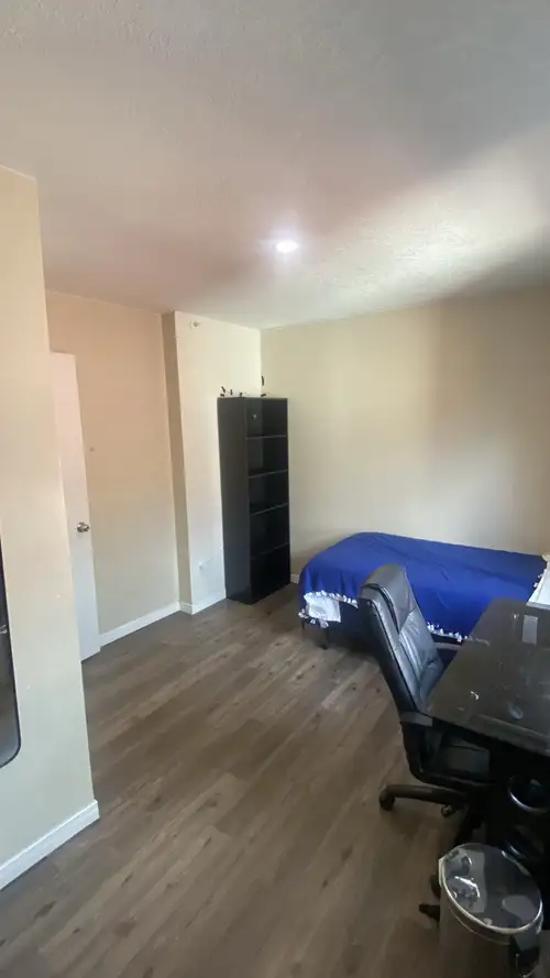 One large, fully furnished bedroom in a five bedroom, two bathroom apartment. In unit laundry. Inter...