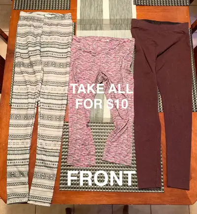 LOT 3 Leggings  / tights / yoga pants for $10 - small, View more