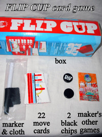 FLIP CUP game, complete, excellent condition, age 8+, 2+ players