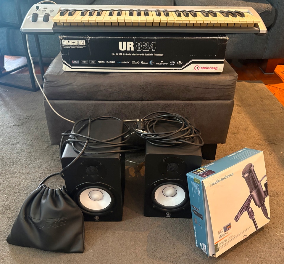 Professional Home Recording Studio Bundle | Pro Audio & Recording ...