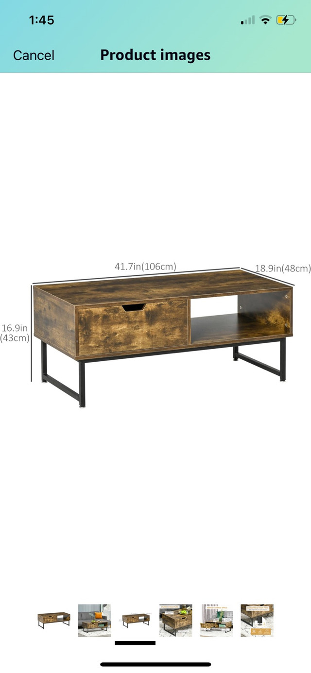 Coffee Table  in Coffee Tables in Norfolk County - Image 4
