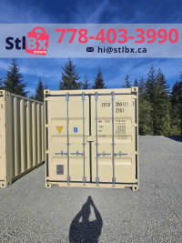 New 20' Shipping Container STLBX Victoria 778-403-3990