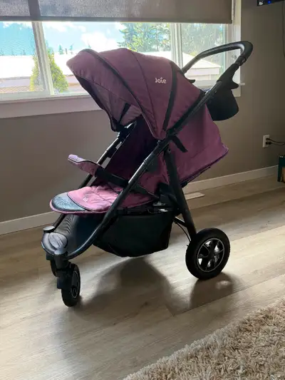 Joie stroller with bassenitte, View more