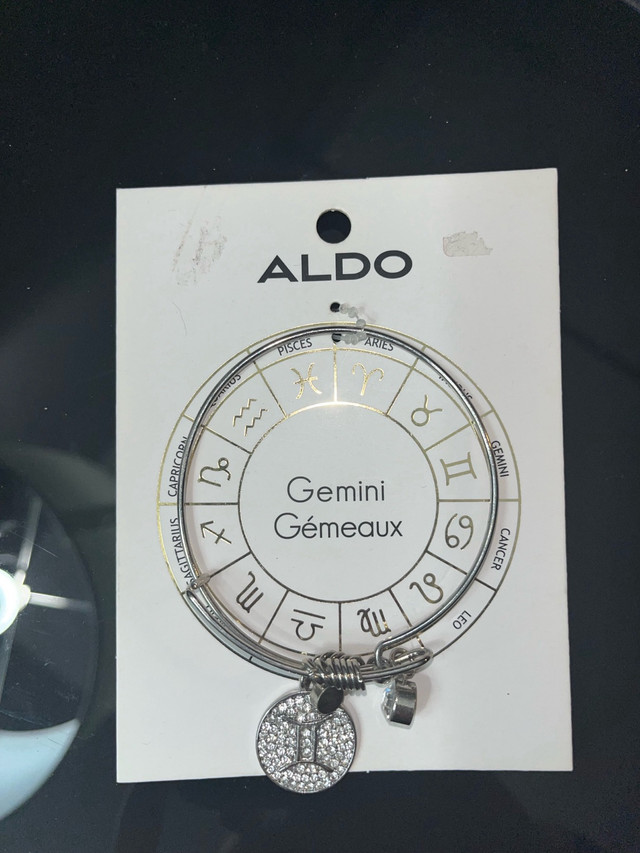 BRAND NEW Aldo Silver Gemini Charm Bracelet  in Jewellery & Watches in Hamilton