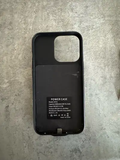 iPhone 13 Power Case and phone , View more
