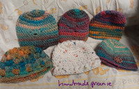Handmade preemie hats
