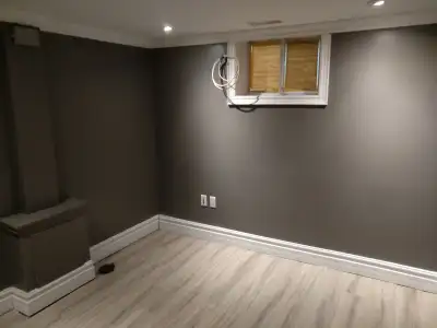2 BEDROOMS + LIVING ROOM + 1 BATHROOM LARGE PRIVATE BASEMENT