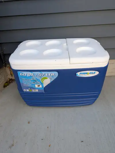 60 Quart Pinnacle Cooler with Wheels, View more