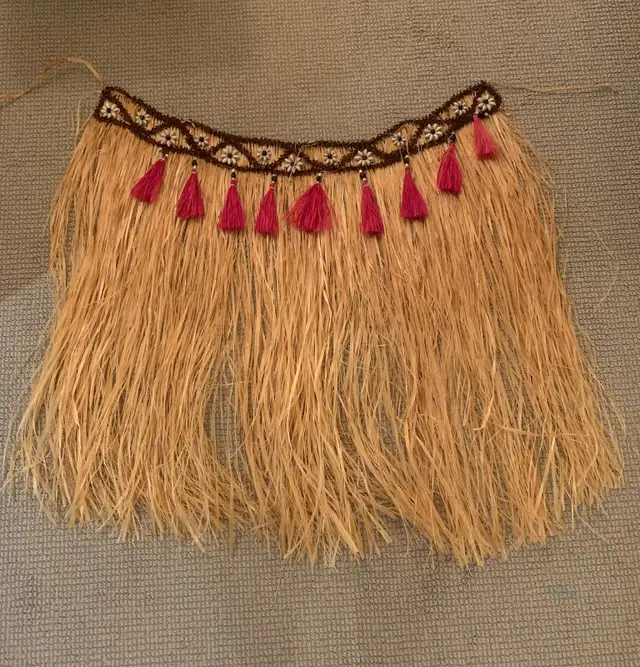 Hawaiian Grass Skirt Costume