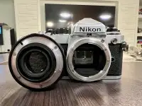 Nikon FE with Nikkor HC 50 f2 