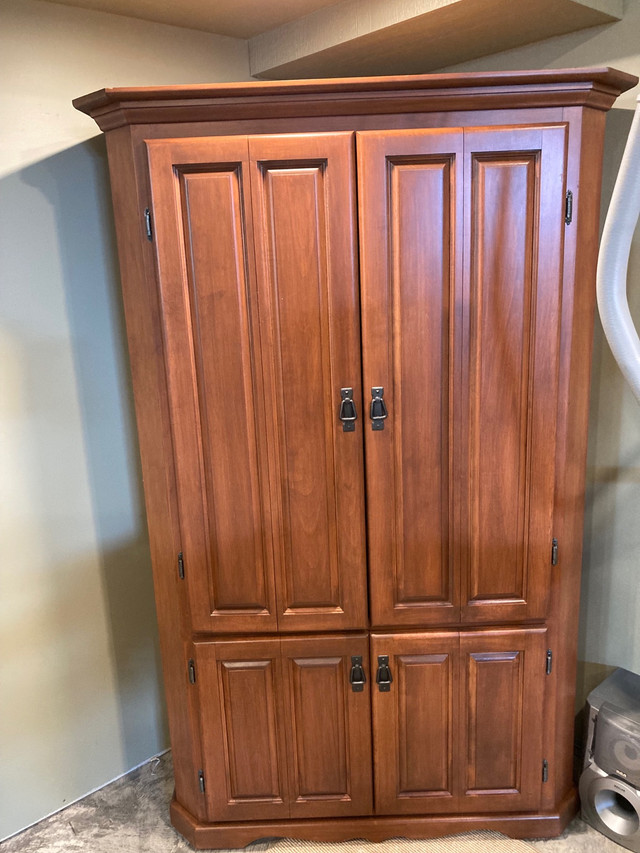 Cherry Corner Cabinet / Entertainment  REDUCED!! in TV Tables & Entertainment Units in Stratford