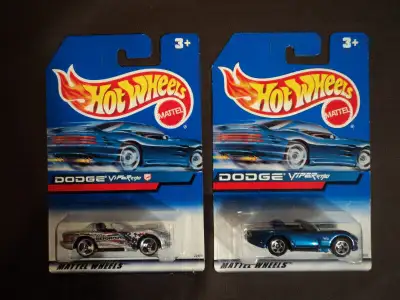 1999 HOT WHEELS DODGE VIPER RT/10 LOT OF 2, View more