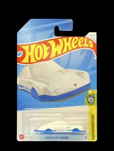 Hotwheels experimotors PORSCHE 911 CARRERA 911 Keychain car 5/5 in series 134/250 overall Photograph...