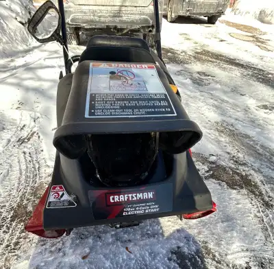Craftsman Snowblower, View more
