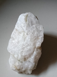White Raw Crystal Quartz Natural Rock